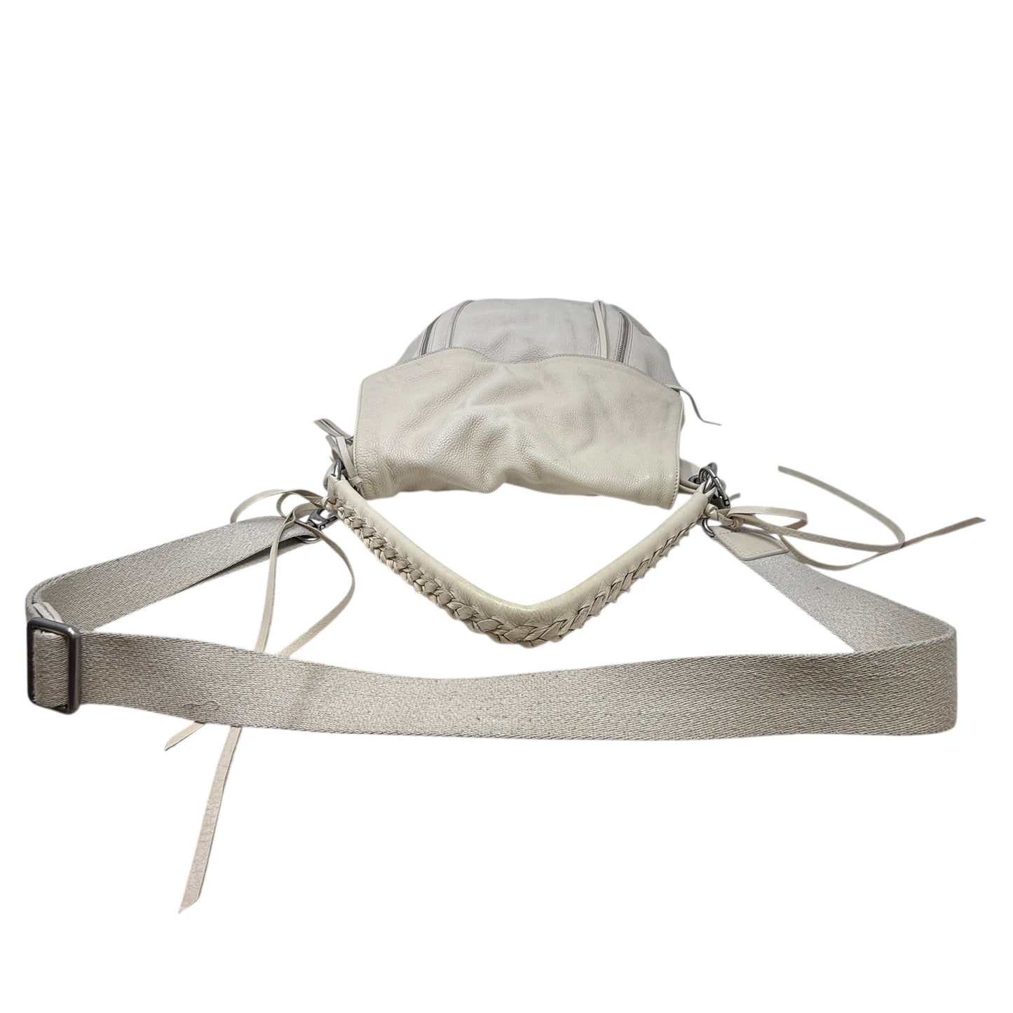 Vintage Leather Hobo Crossbody By Christopher Kon, Size: Large