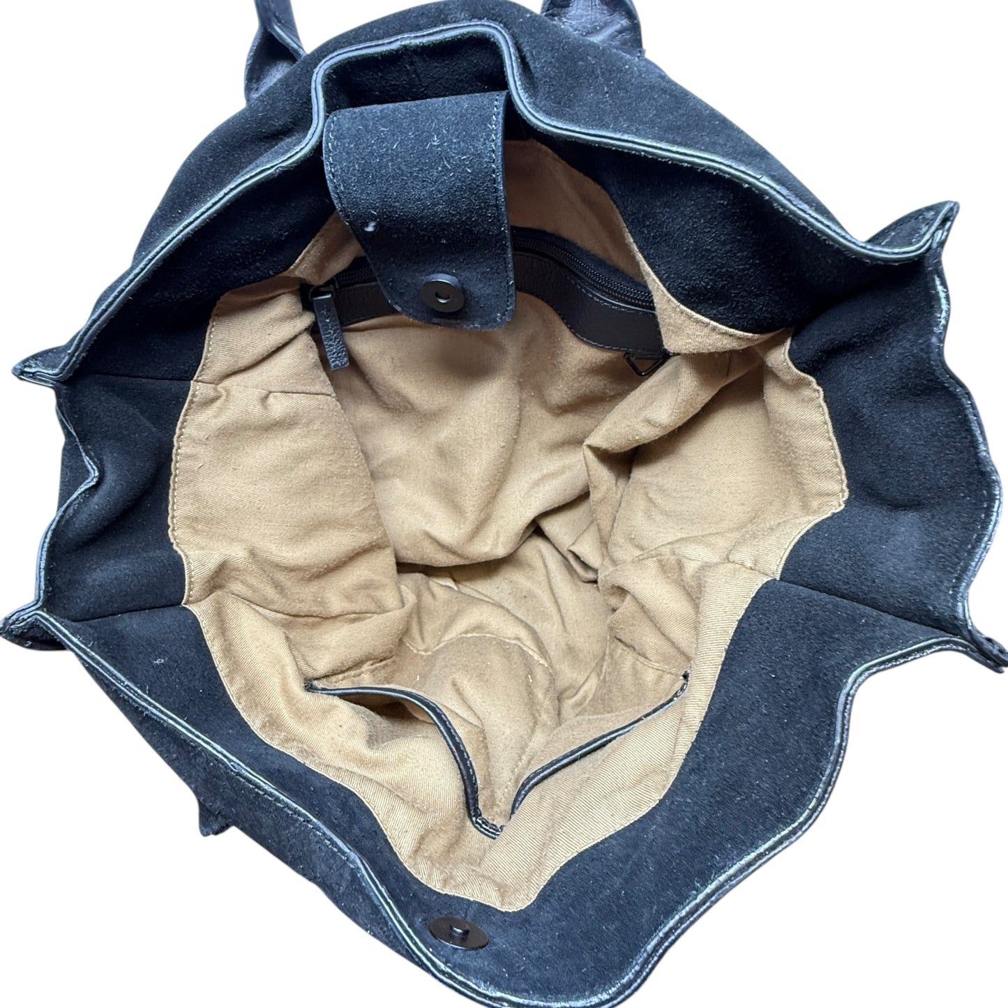 Slouchy Leather Tote By Kelsi Dagger, Size: Large