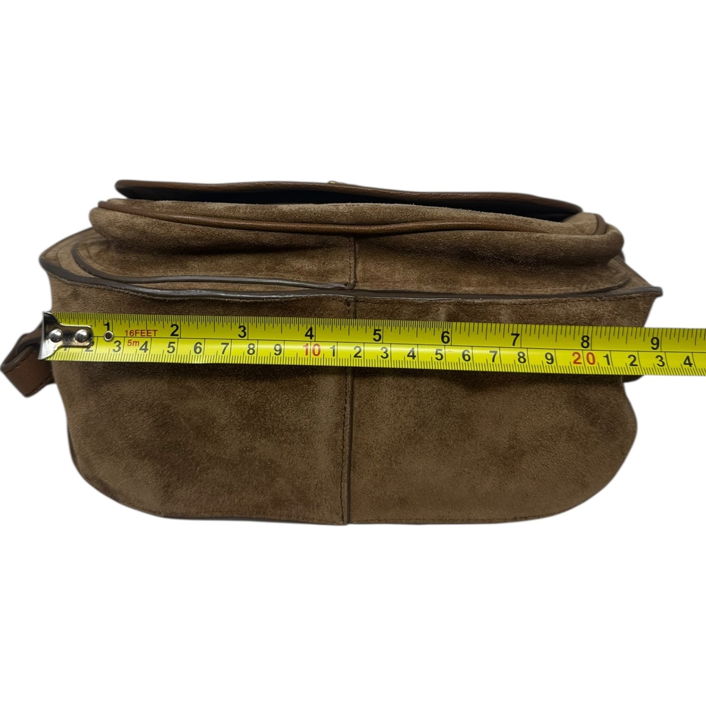 Philippe Suede Handbag Leather By Jerome Dreyfuss, Size: Medium
