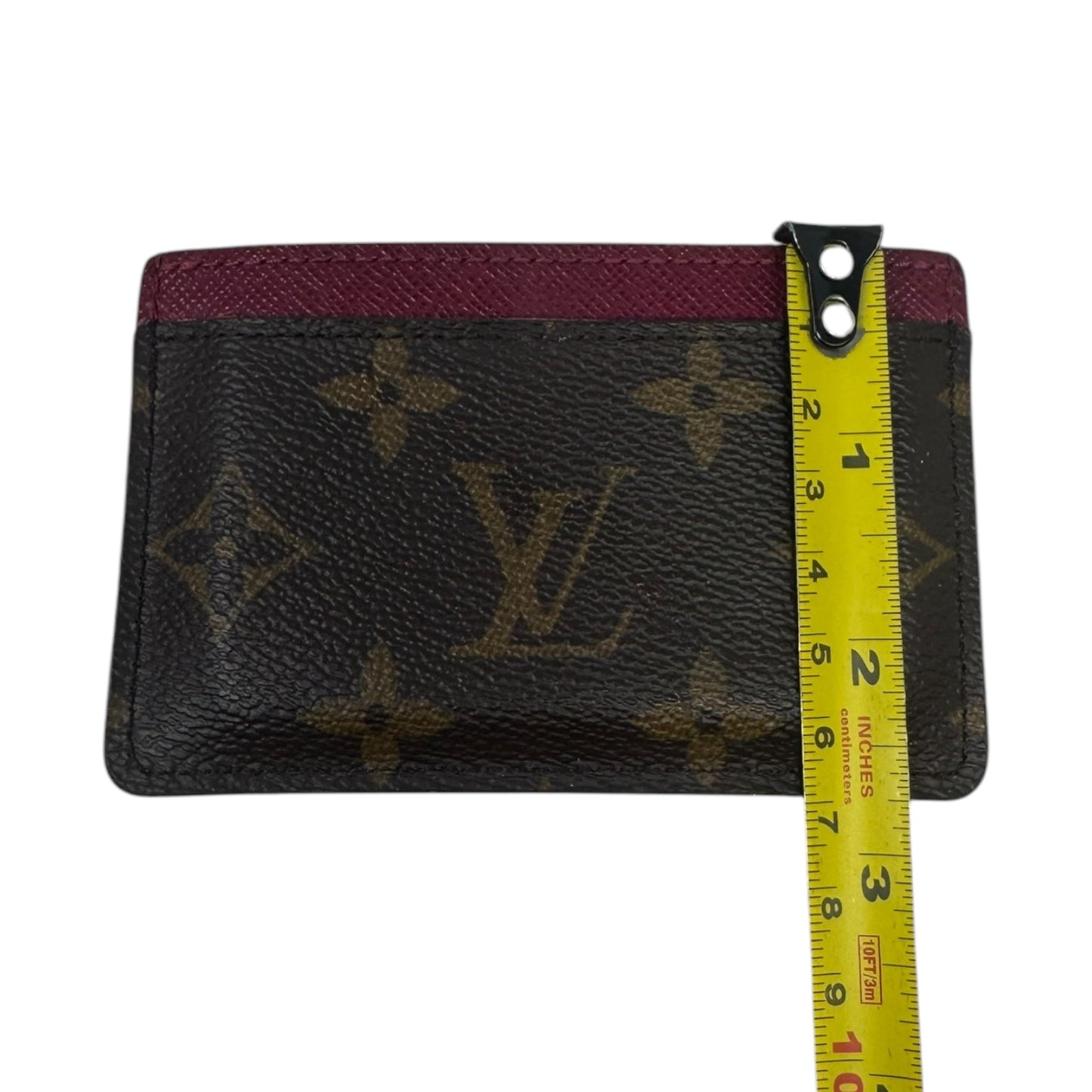 Cardholder Monogram Wallet Luxury Designer By Louis Vuitton, Size: Small