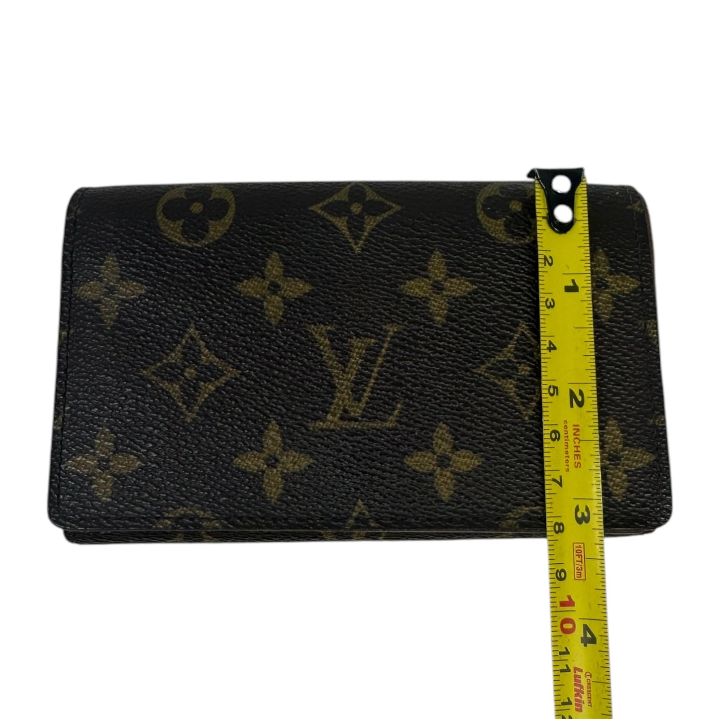 Trésor Monogram Bifold Wallet Luxury Designer By Louis Vuitton, Size: Medium