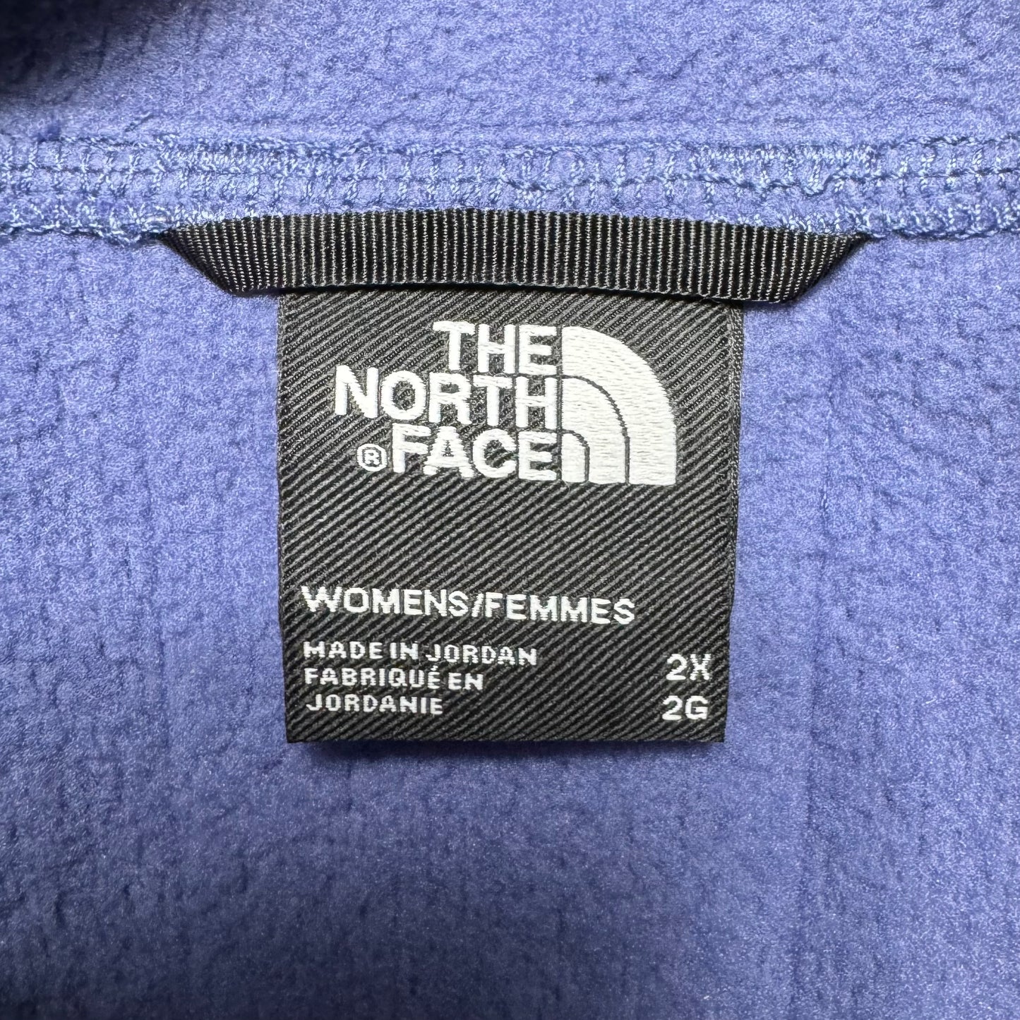 Jacket Fleece By The North Face In Purple, Size: 2x