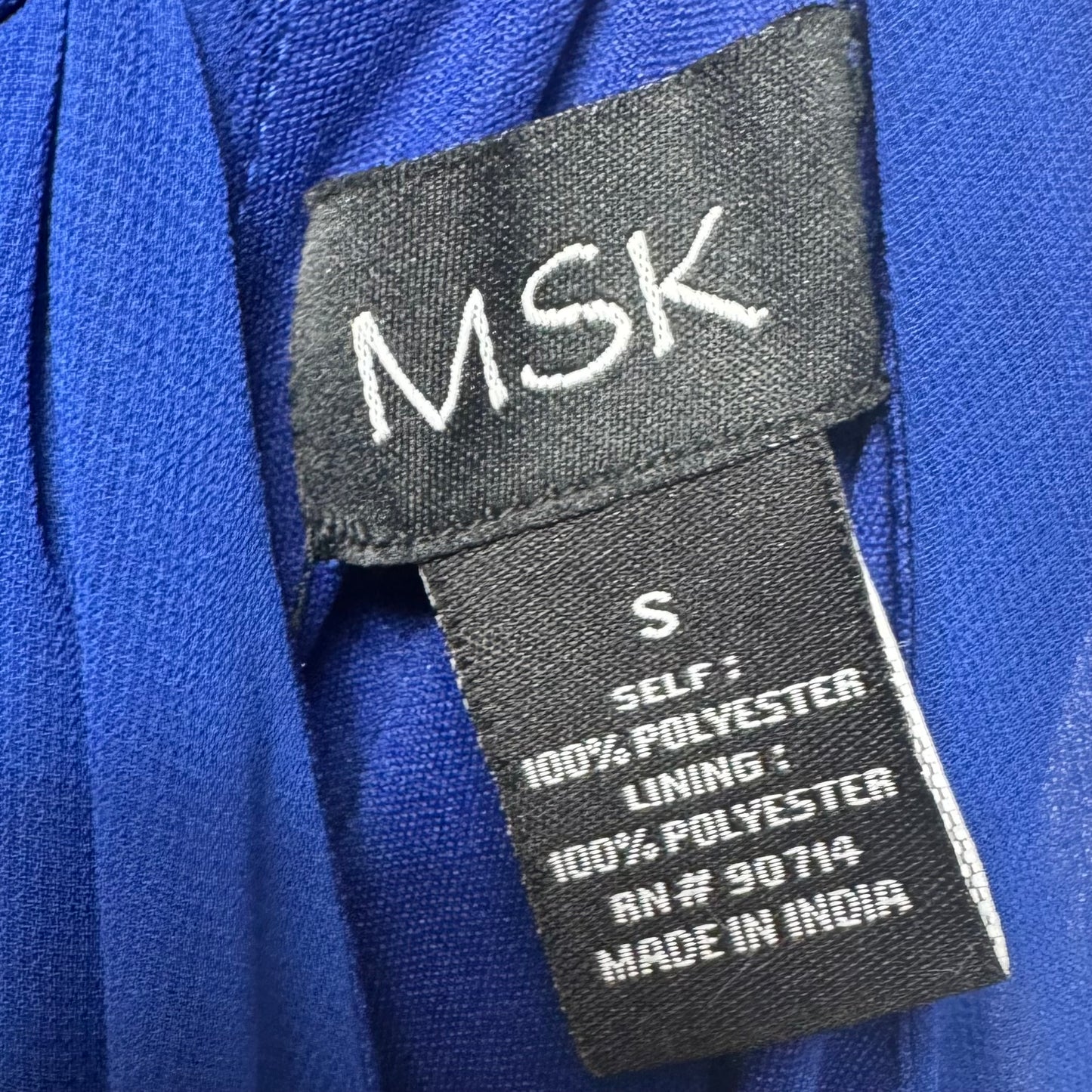 Jumpsuit By Msk In Blue, Size: S