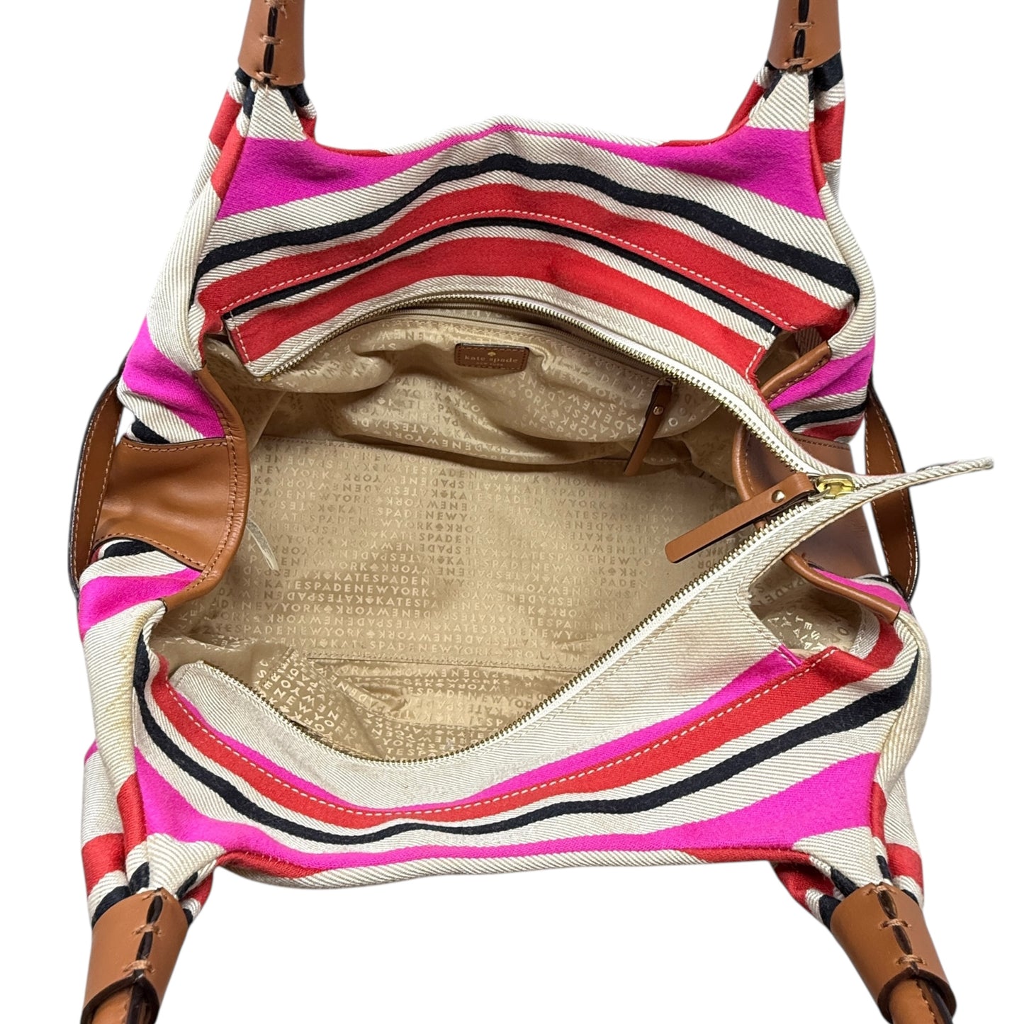 Stevie Canvas Oak Island Hobo Designer By Kate Spade, Size: Medium