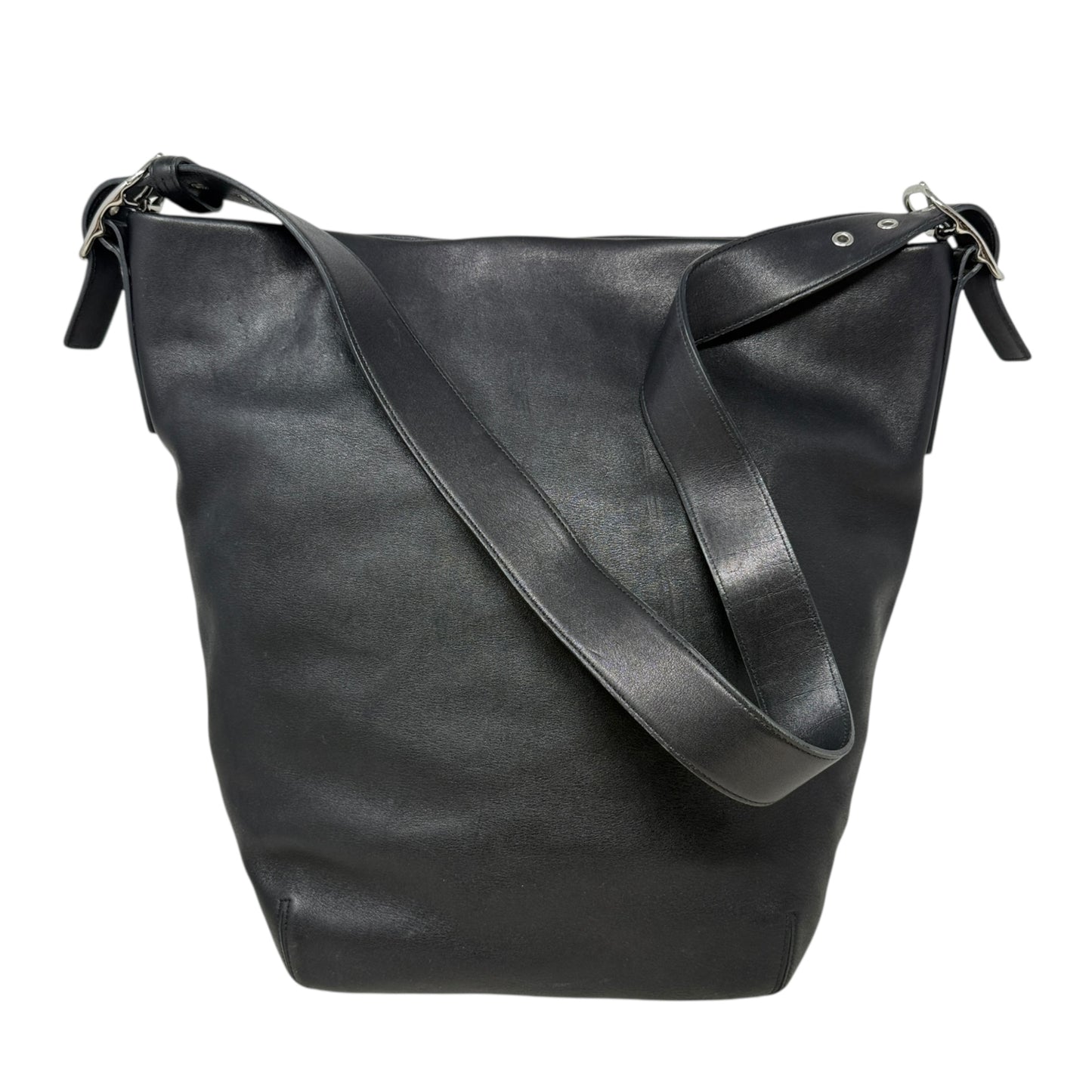 Vintage Bleecker Duffle Bucket Shoulder Bag Designer By Coach, Size: Large