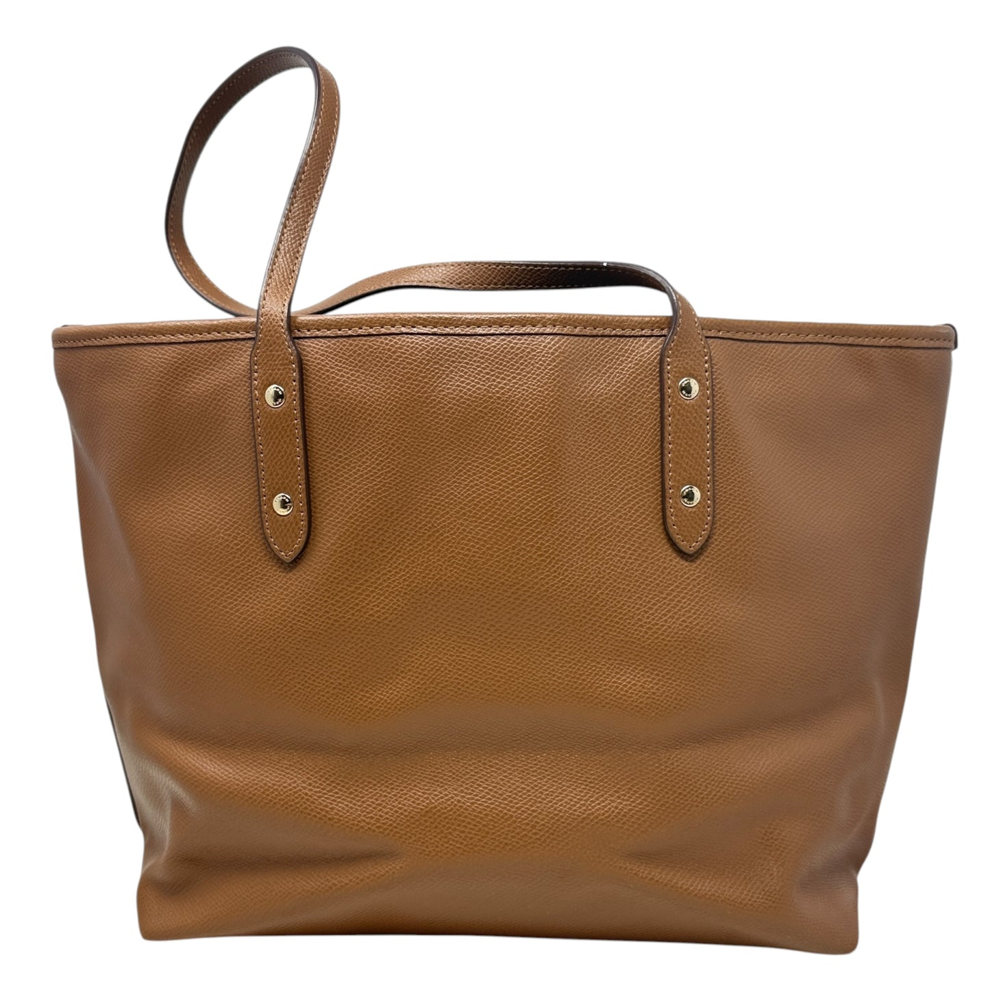 City Zip Tote Designer By Coach, Size: Medium