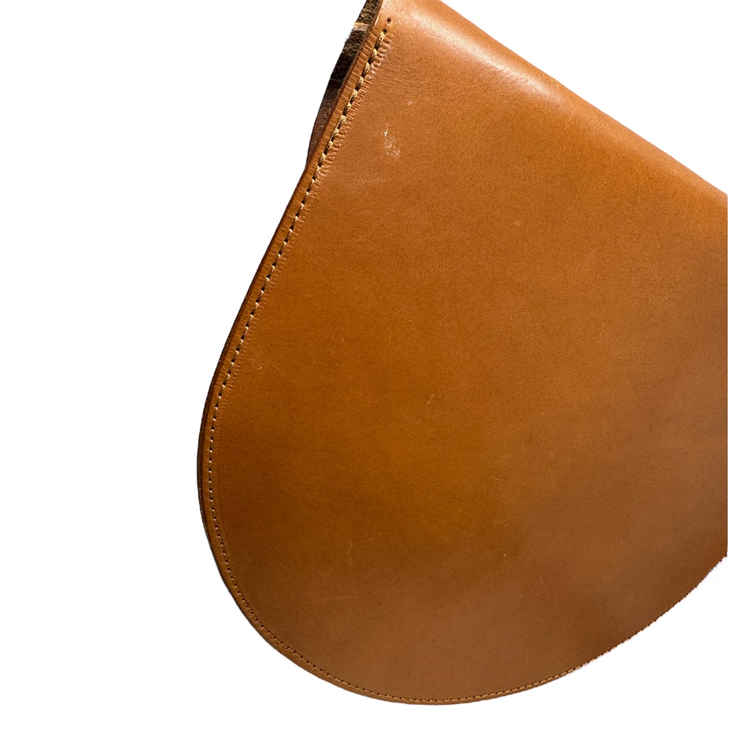 The Ruby Bag By Sara Barner In Tan English Bridle Leather, Size: Small