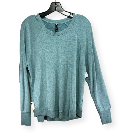 Athletic Top Long Sleeve Collar By Athleta  Size: L