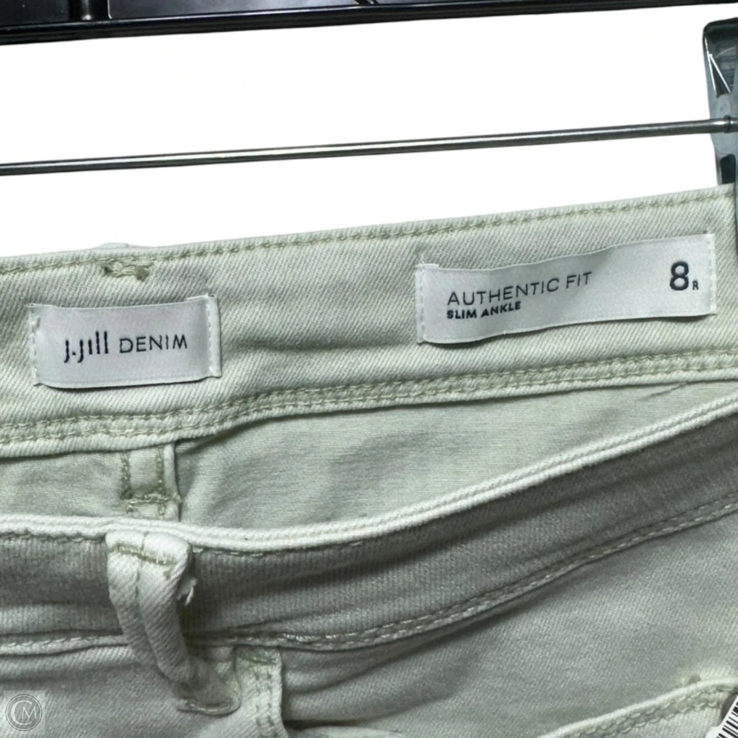 Authentic Fit Slim Ankle Jeans Boyfriend By J. Jill In Green, Size: 8