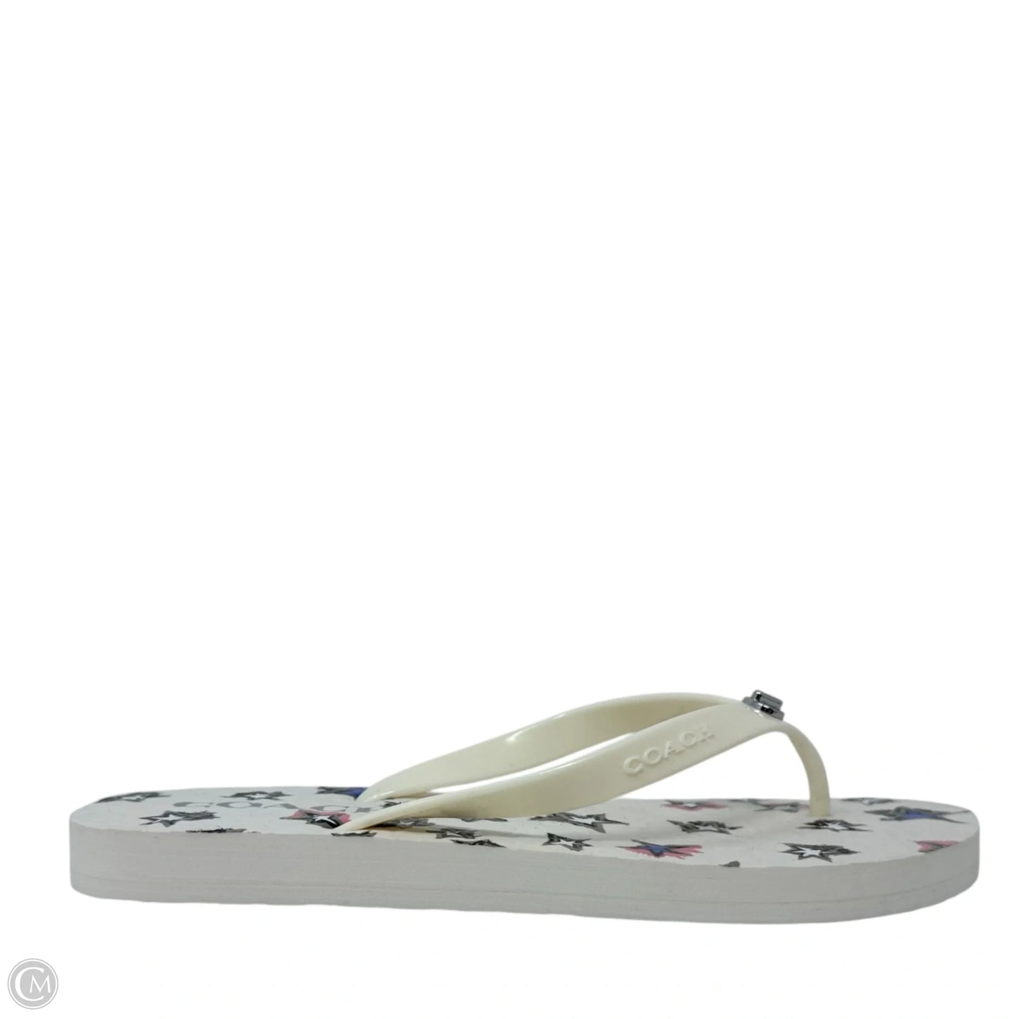 Abigail Sandals Designer By Coach In Multi-colored, Size: 7