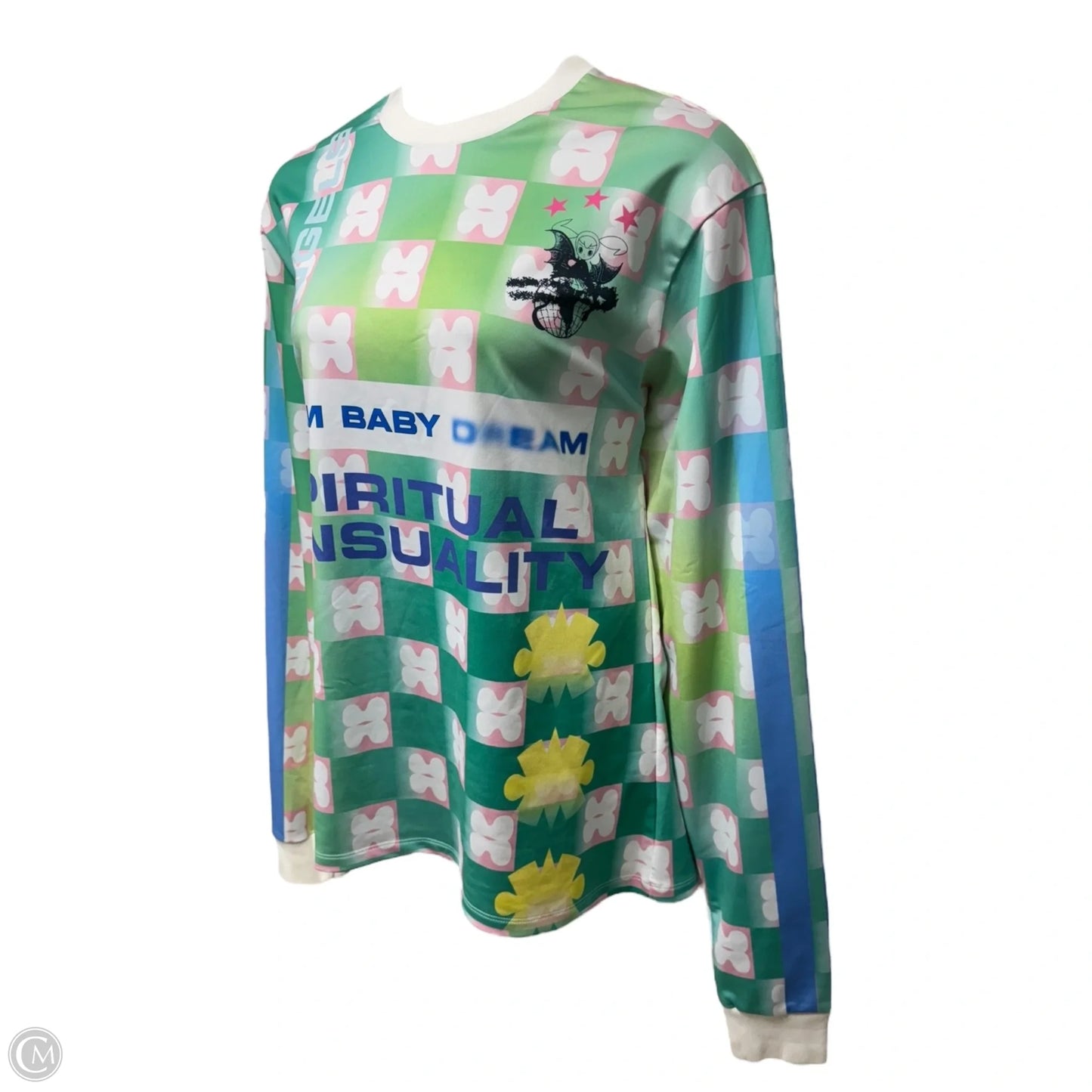 Top Long Sleeve By Dream Baby In Multi-colored, Size: M