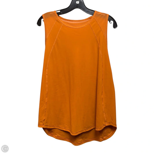 Sculpt Tank Top By Lululemon In Orange, Size: XL