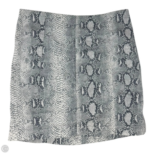 Modern Femme Mini Skirt By Free People In Snakeskin Print, Size: 8
