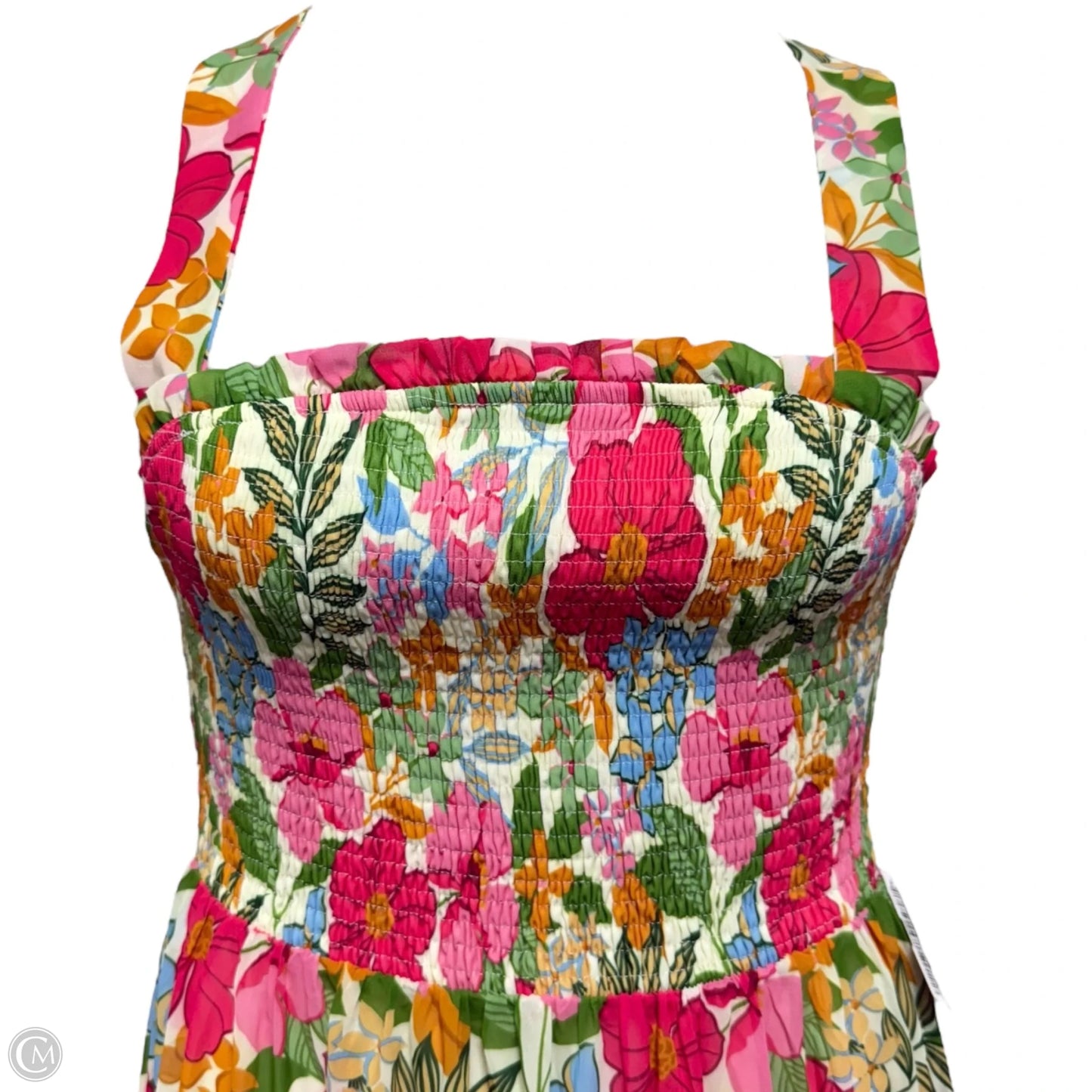 Coconut Grove Maxi Dress By Flying Tomato In Floral Print, Size: L