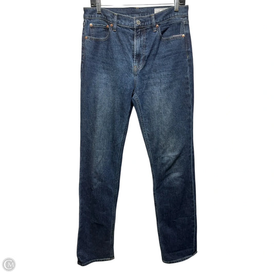 ‘90s Straight High Rise Jean By Gap In Blue Denim, Size: 8T/29