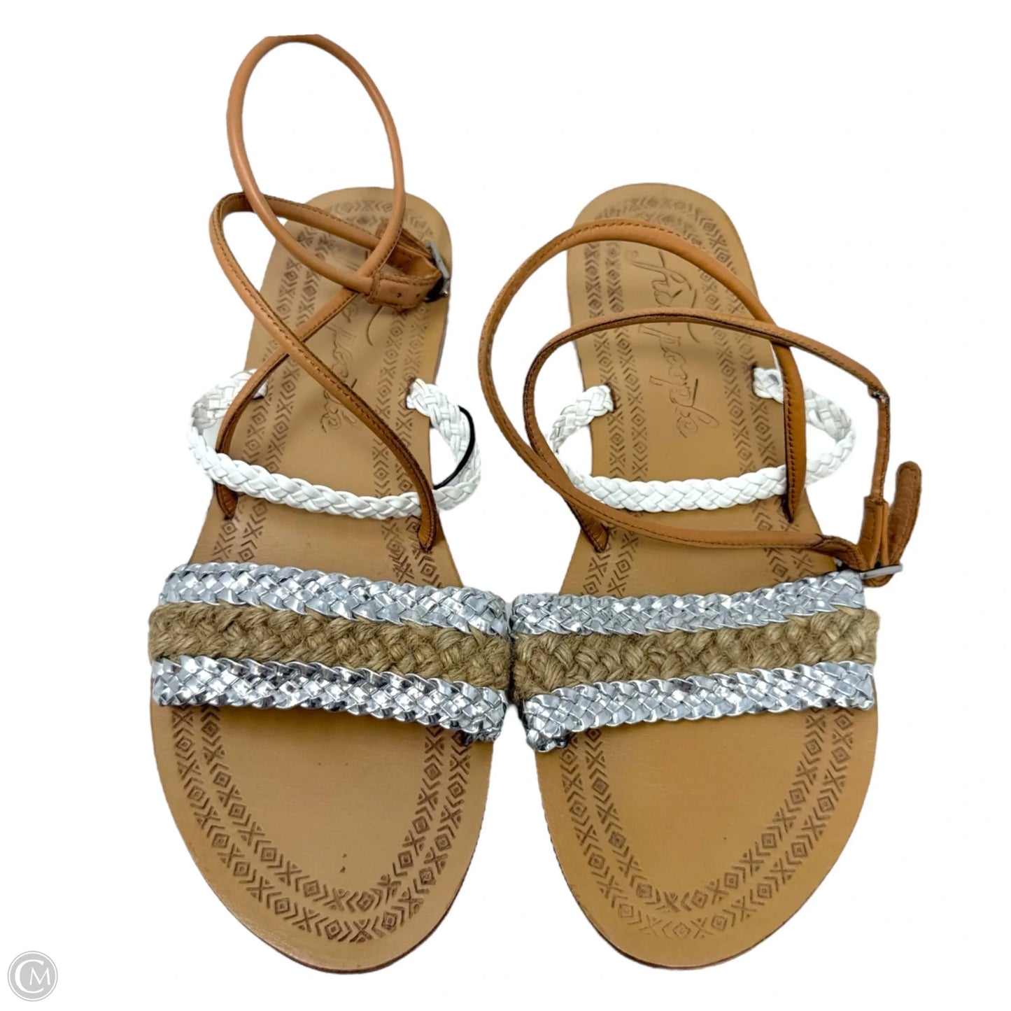 Secret Beach Strappy Sandals By Free People In Brown, Size: 9