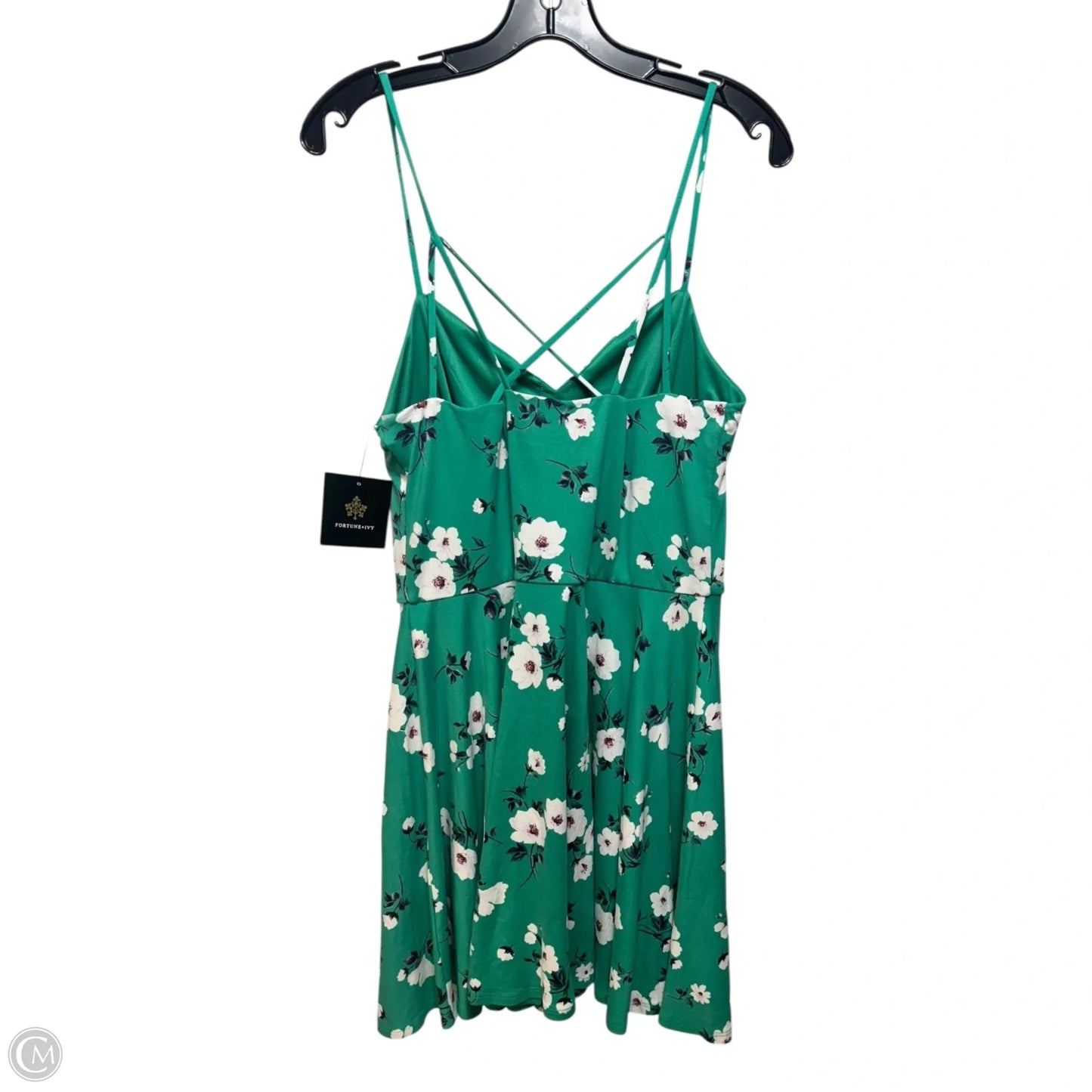 Dress Casual Short By Fortune & Ivy In Floral Print, Size: L