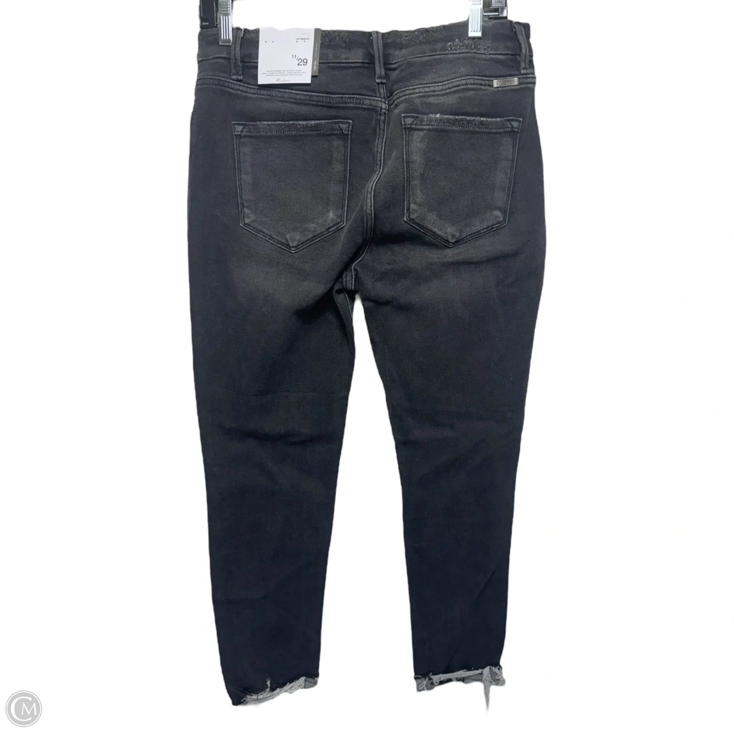 High Rise Skinny Ankle Jeans By Kancan In Grey, Size: 11/29