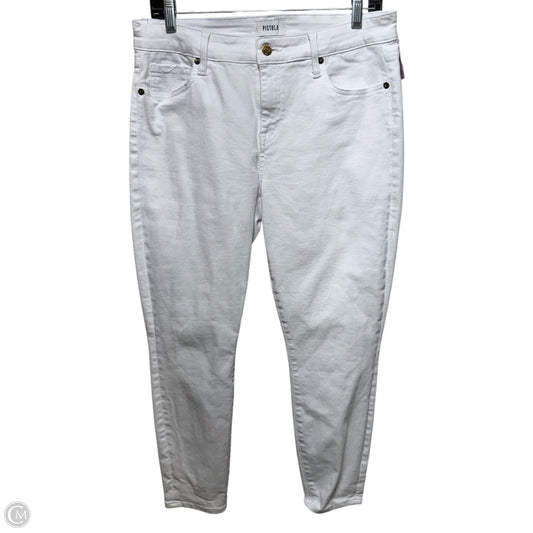 Jeans Skinny By Pistola In White, Size: 10/30