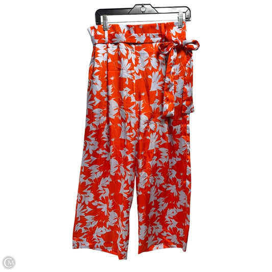 Ratti Falling Leaves Belted Dress Pants Lounge By J. Crew In Floral Print, Size: 10