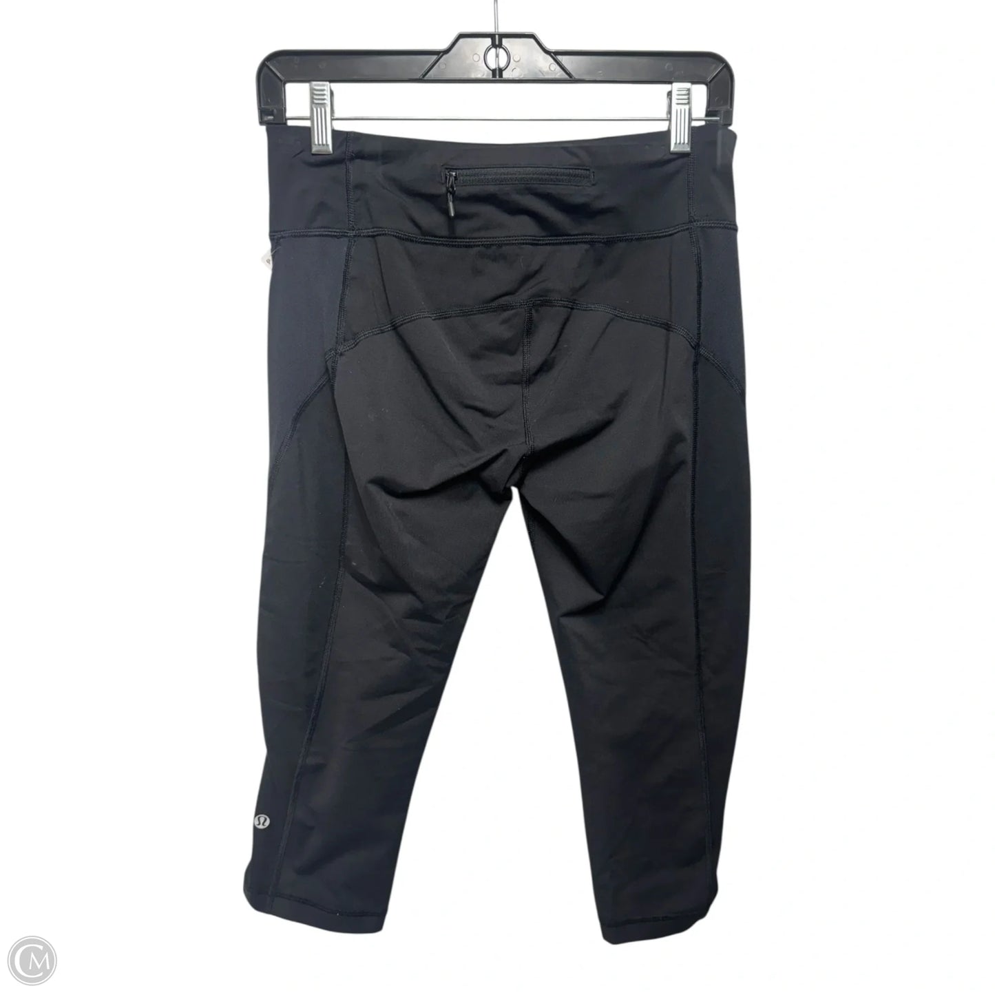 Athletic Capris By Lululemon In Black, Size: 8