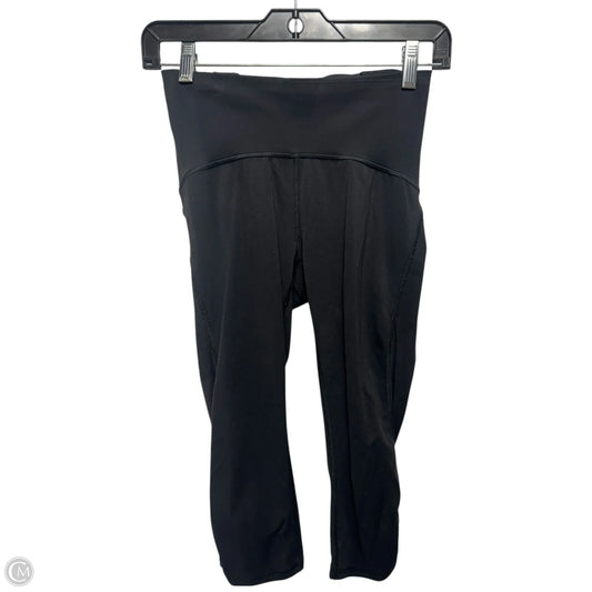 Athletic Capris By Lululemon In Black, Size: 4