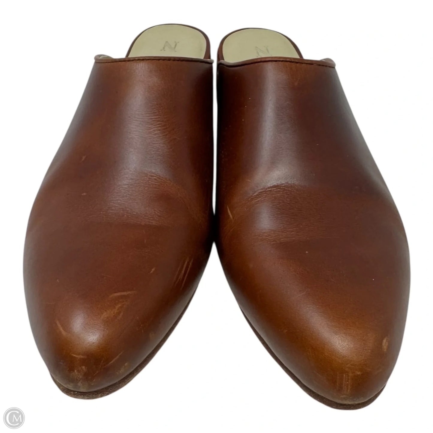 All Day Heeled Mule By Nisolo In Brandy, Size: 9.5