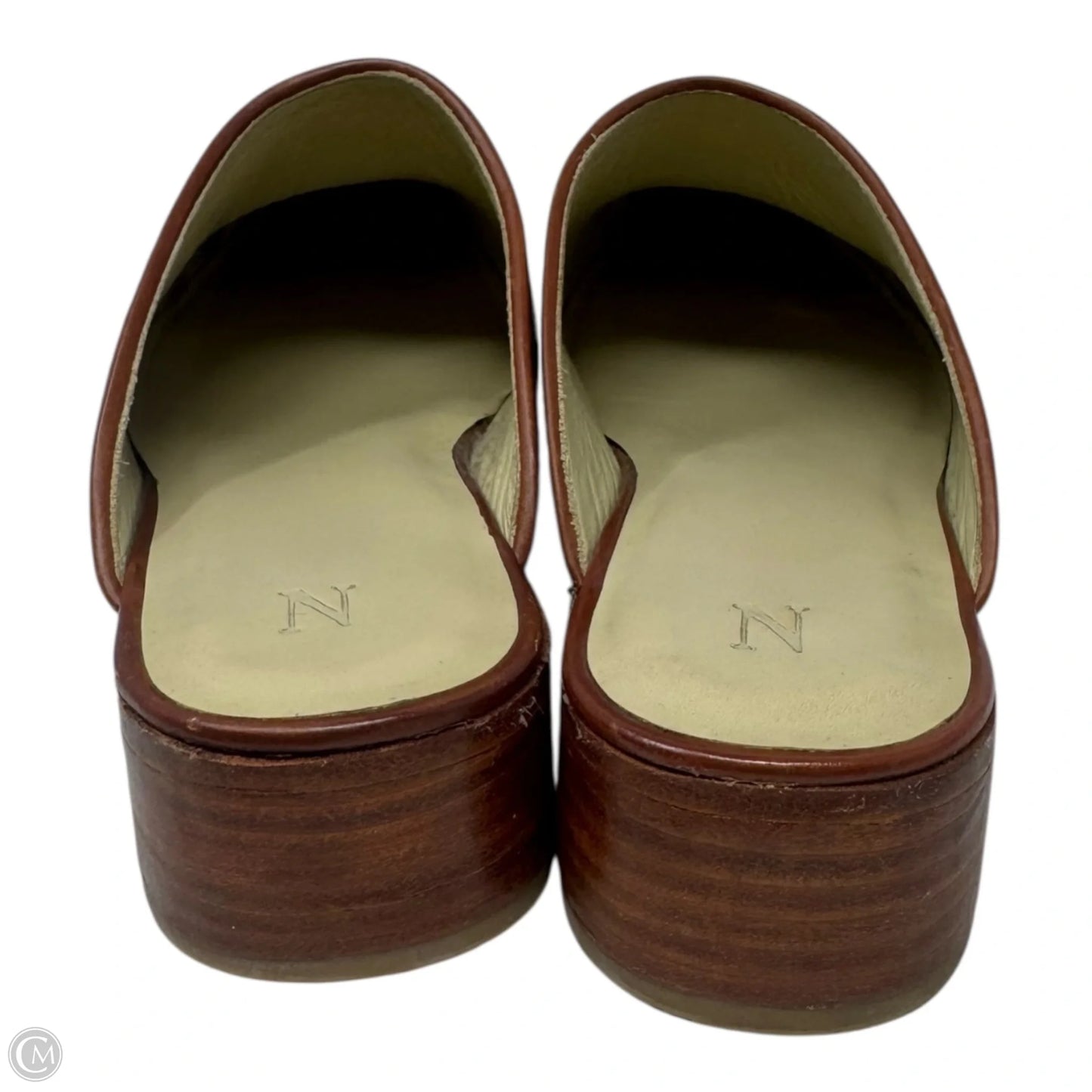 All Day Heeled Mule By Nisolo In Brandy, Size: 9.5