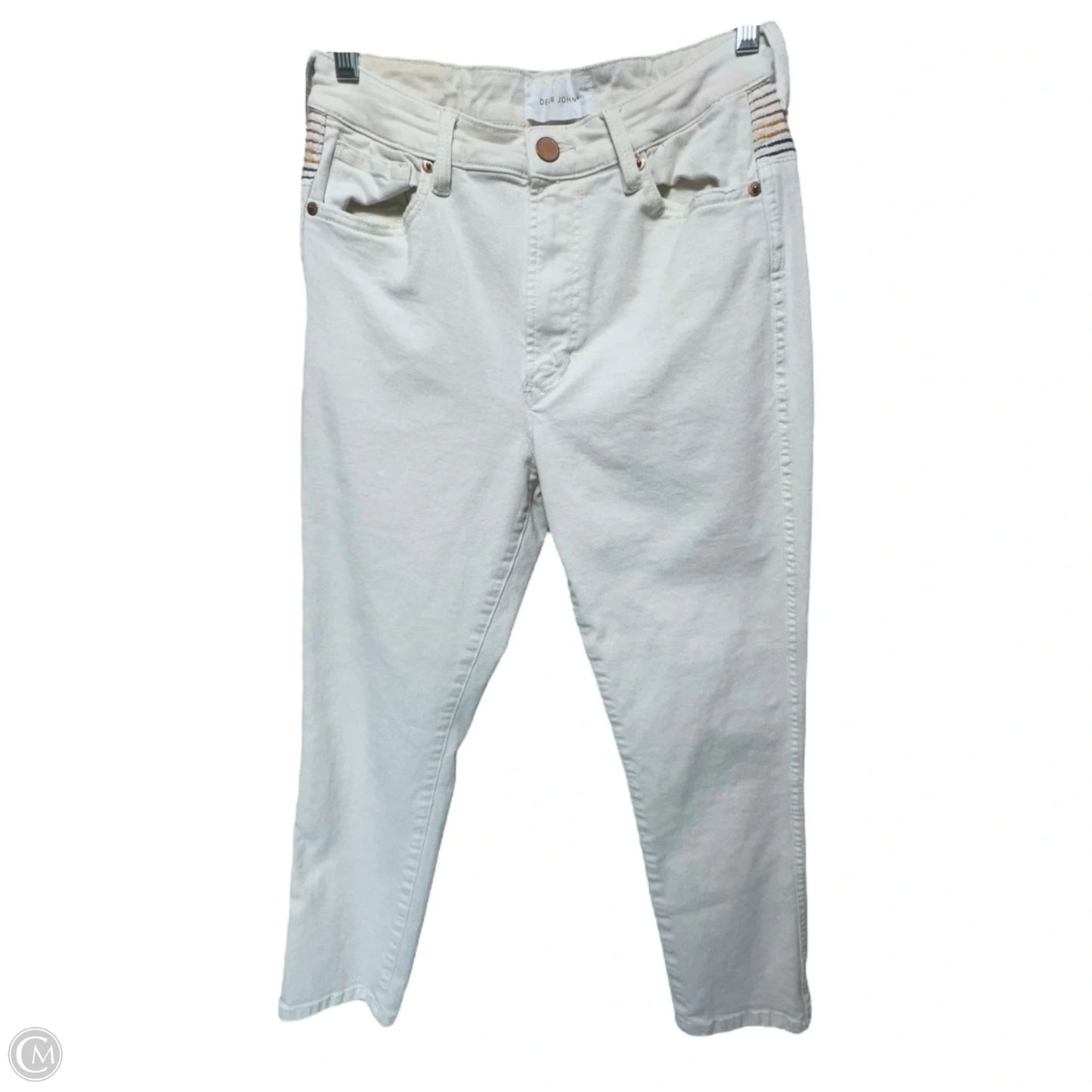 Jeans Boot Cut By Dear John In Cream, Size: 4/27