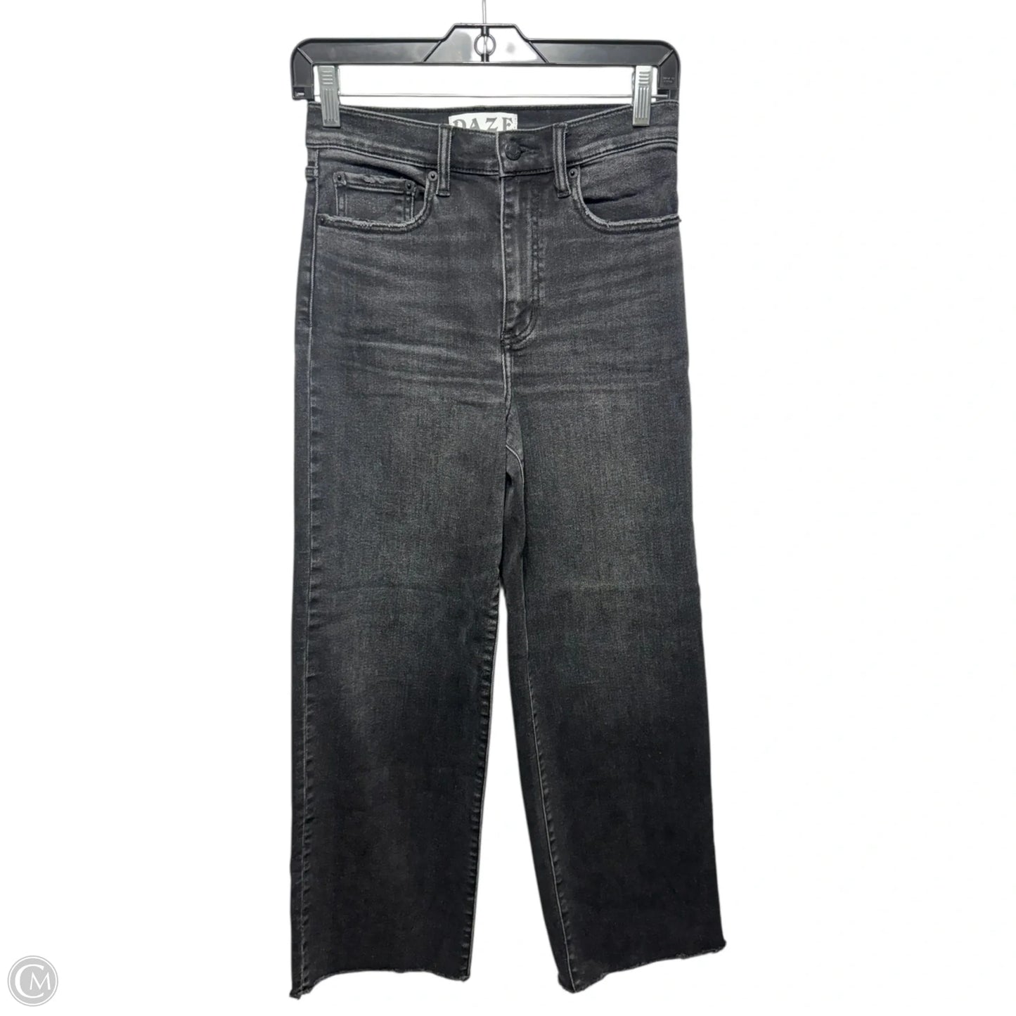 Jeans Straight By Daze In Black, Size: 2