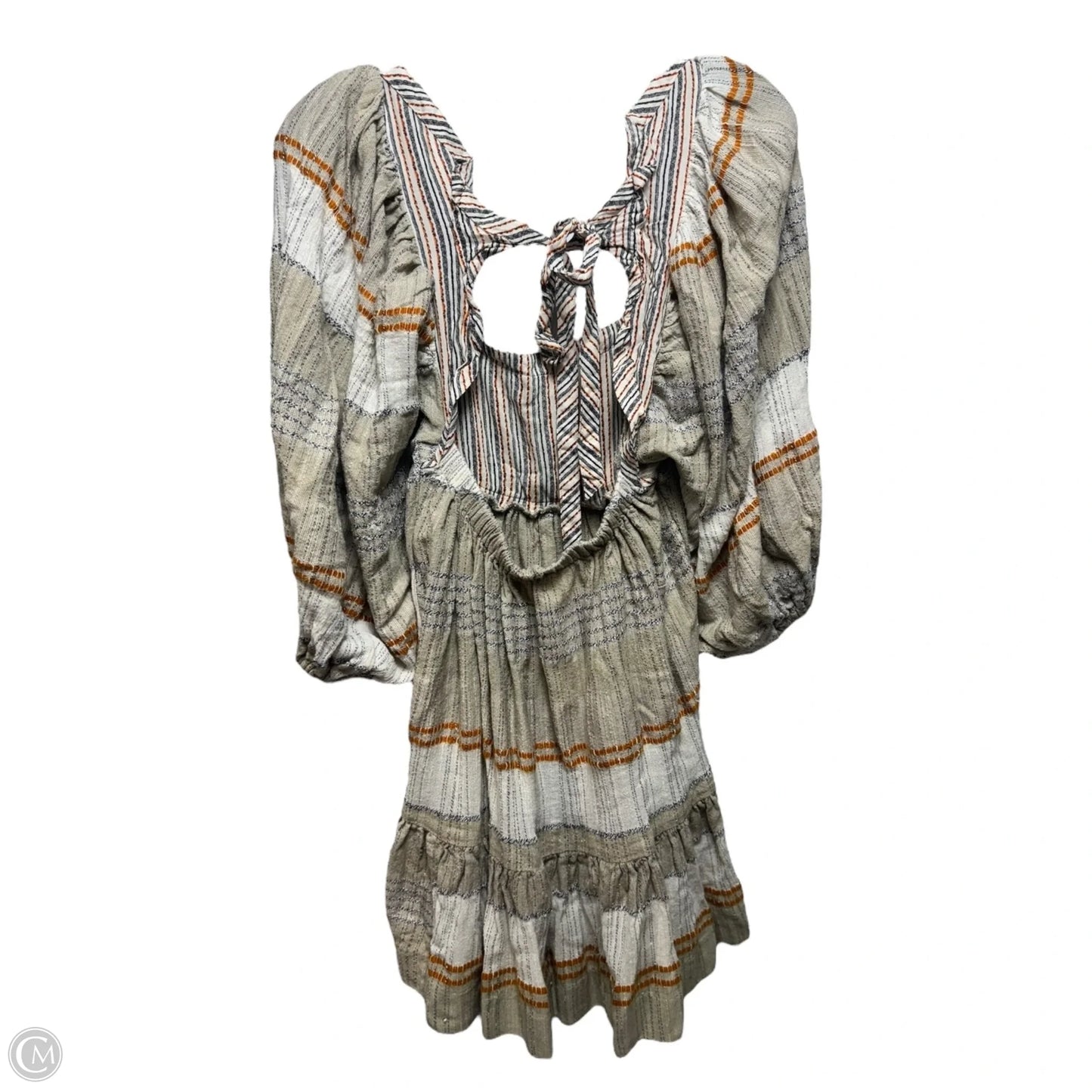 All Lined Up Mini Dress By Free People In Multi-colored, Size: XS