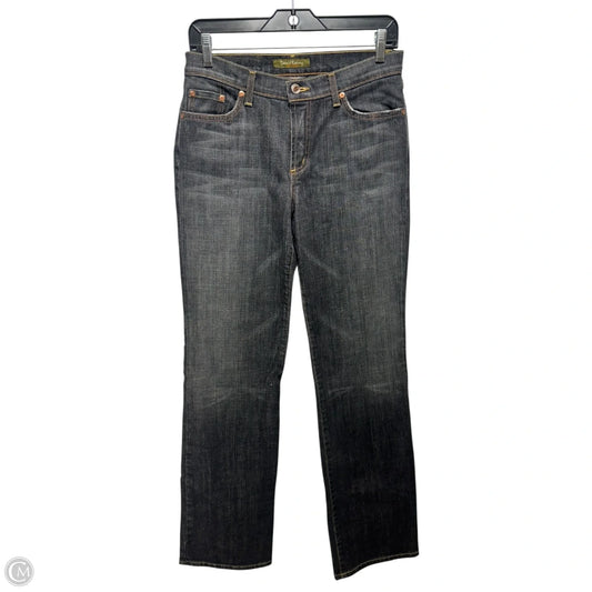 Jeans Straight By David Kahn In Blue Denim, Size: 8