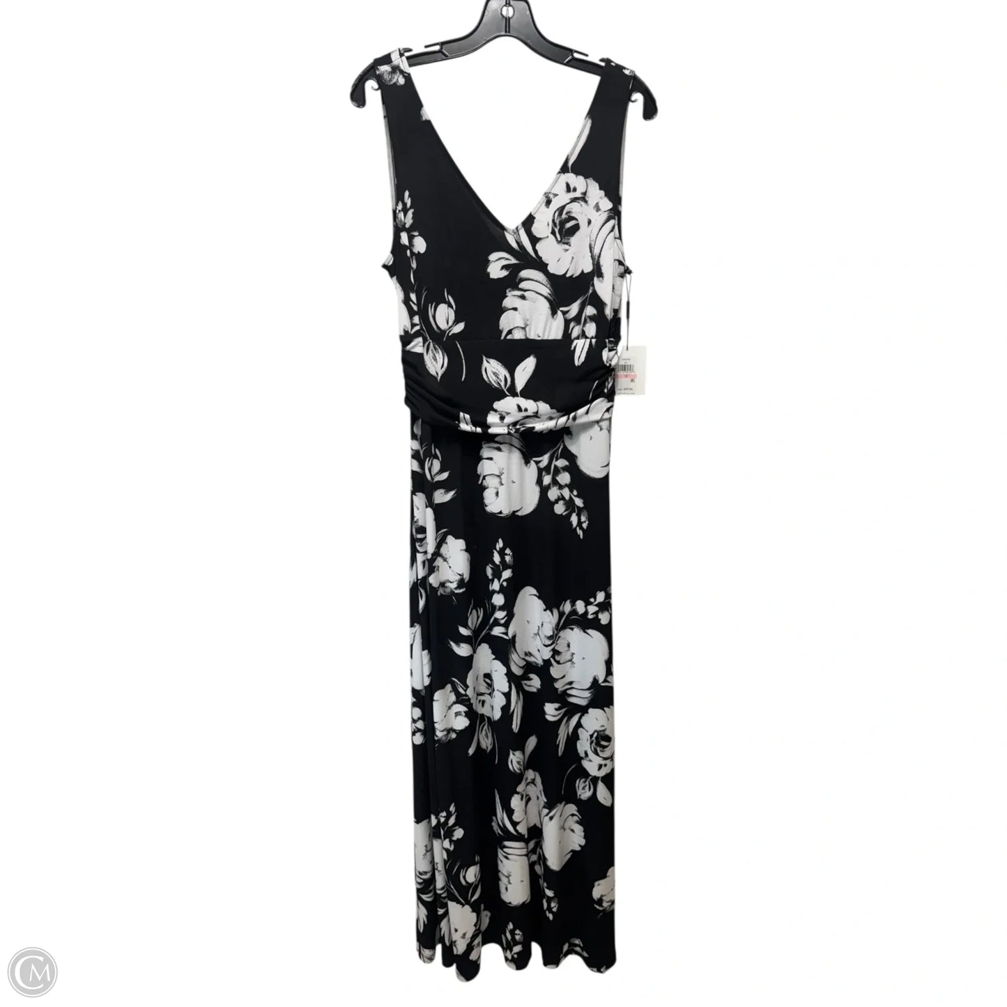 Dress Casual Maxi By Calvin Klein In Floral Print, Size: 8