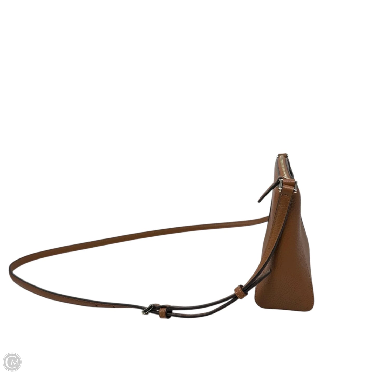 Monica Pebbled Leather Crossbody Designer By Kate Spade, Size: Large