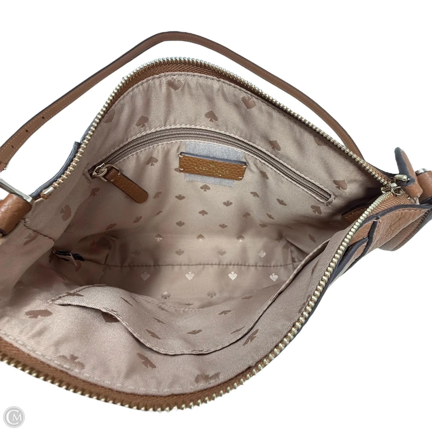 Monica Pebbled Leather Crossbody Designer By Kate Spade, Size: Large