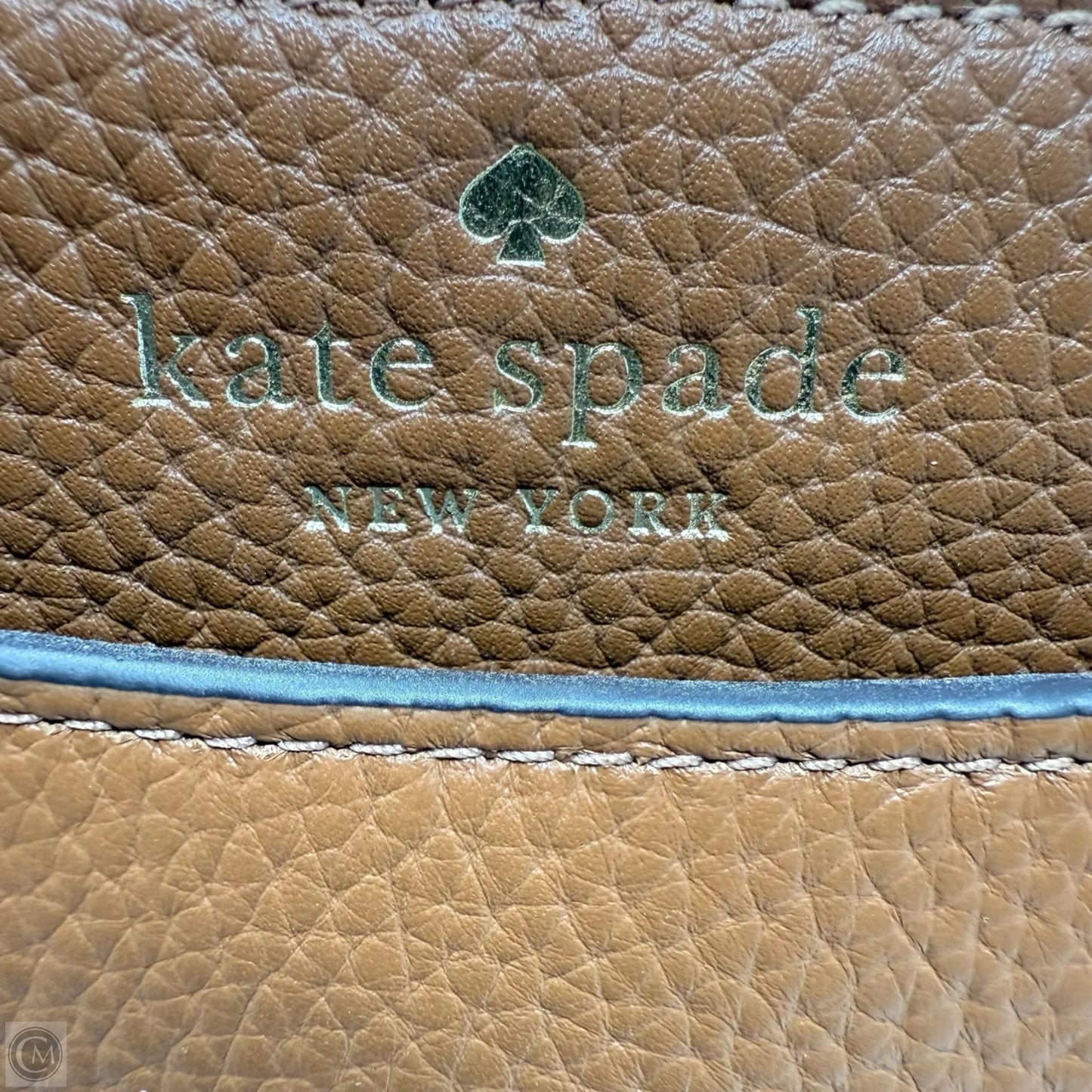 Monica Pebbled Leather Crossbody Designer By Kate Spade, Size: Large