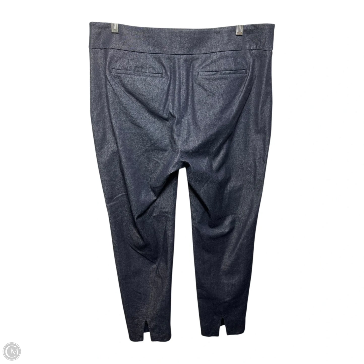 Pants Cropped By Talbots In Blue Denim, Size: 10