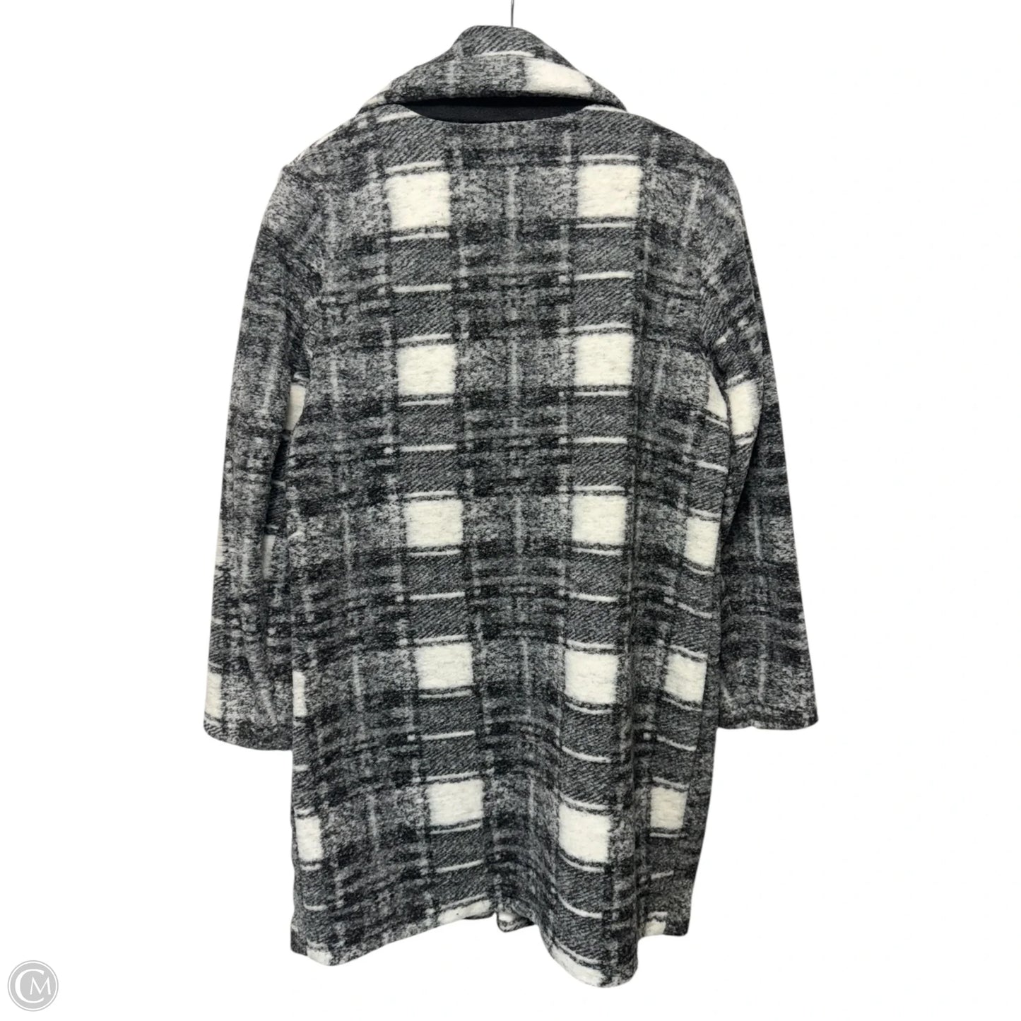 Coat By Banana Republic In Plaid Pattern, Size: M