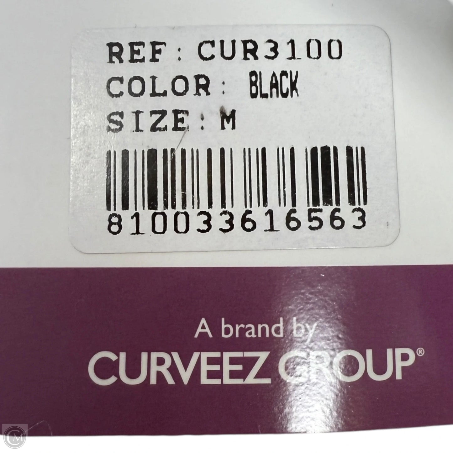 Braeez Full Support Bra By Curveez In Black, Size: M