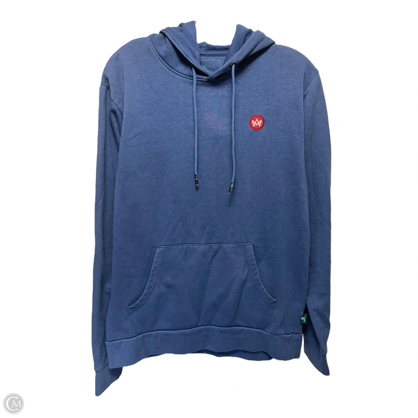 Sweatshirt Hoodie By kronstadt In Blue, Size: L