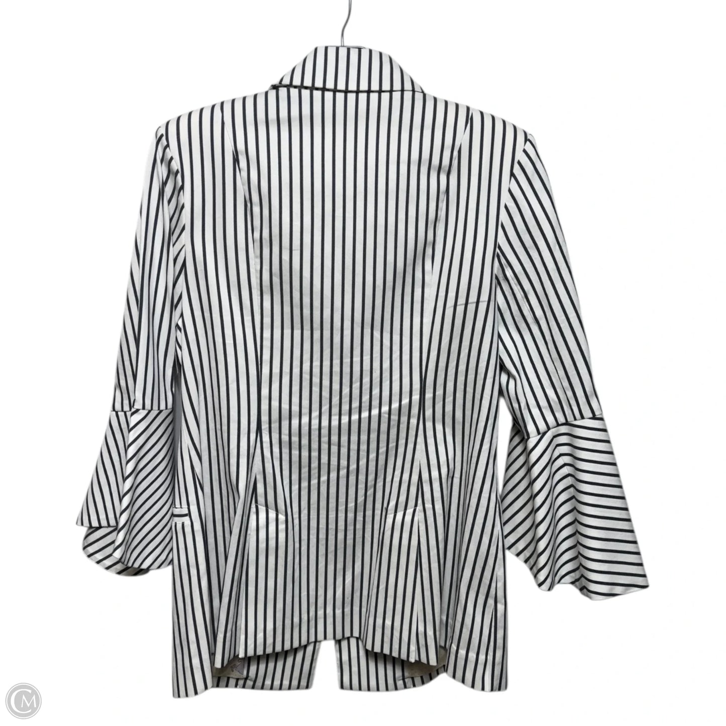 Blazer By Cabi In Striped Pattern, Size: 6