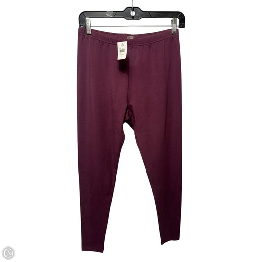 Pants Leggings By J. Jill In Maroon, Size: S