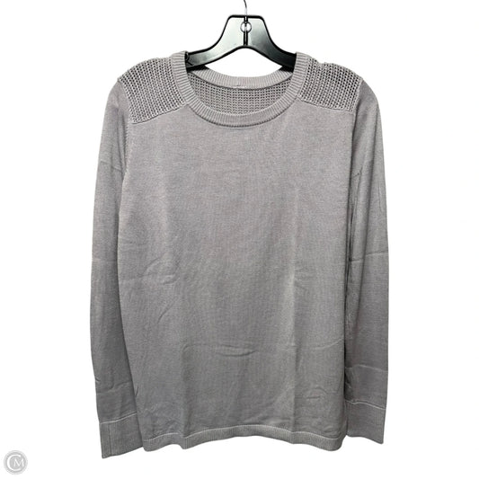 Back to Balance Long Sleeve Sweater By Lululemon In Grey, Size: XS
