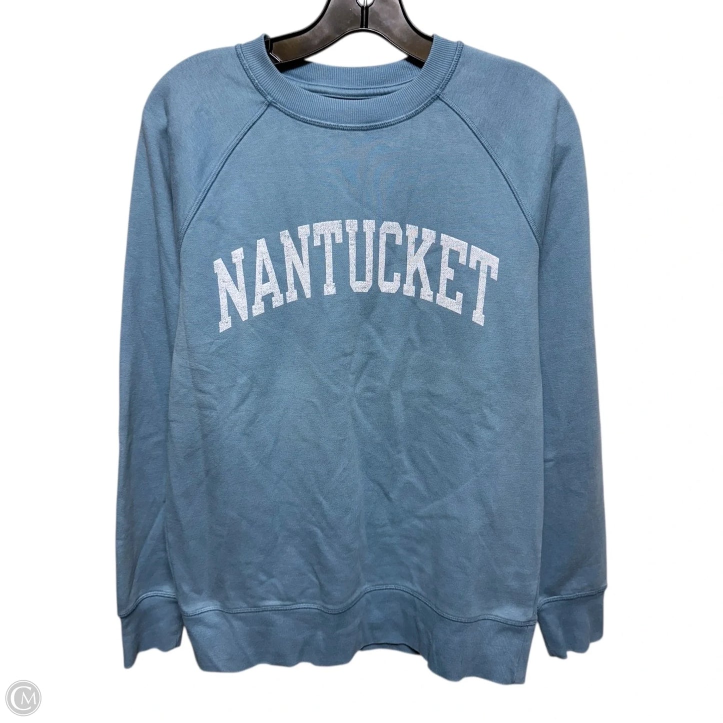 Nantucket Sweatshirt Crewneck By Outta Town In Blue, Size: Xs