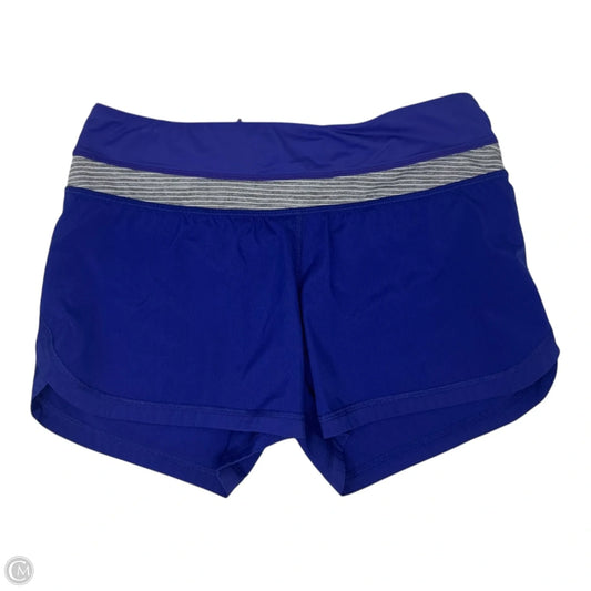 Athletic Shorts By Lululemon In Purple, Size: 4
