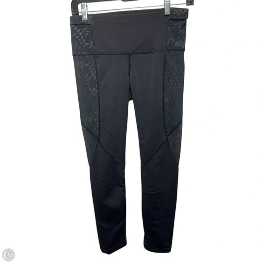 Athletic Leggings By Lululemon In Black, Size: 6