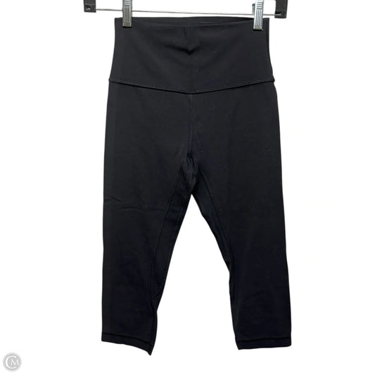 Athletic Capris By Lululemon In Black, Size: 4