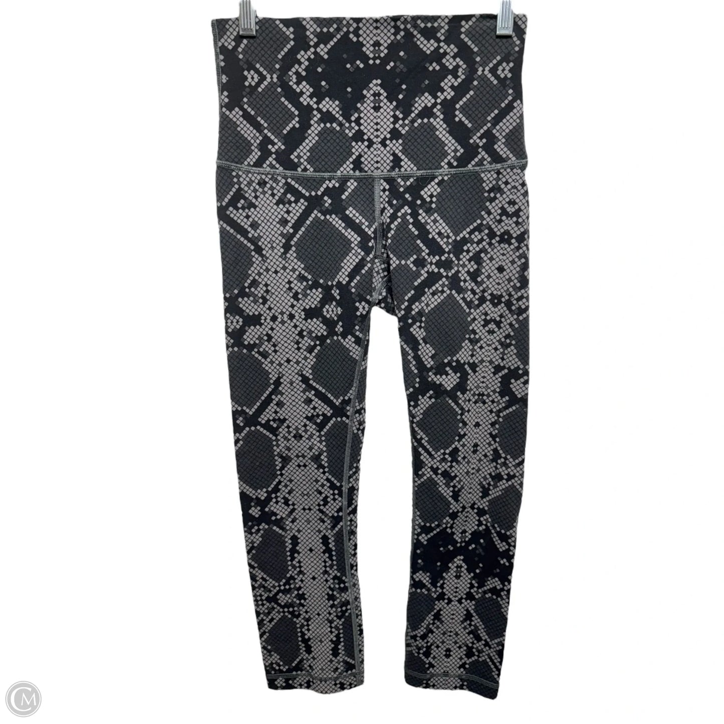 Athletic Leggings By Lululemon In Grey, Size: 4