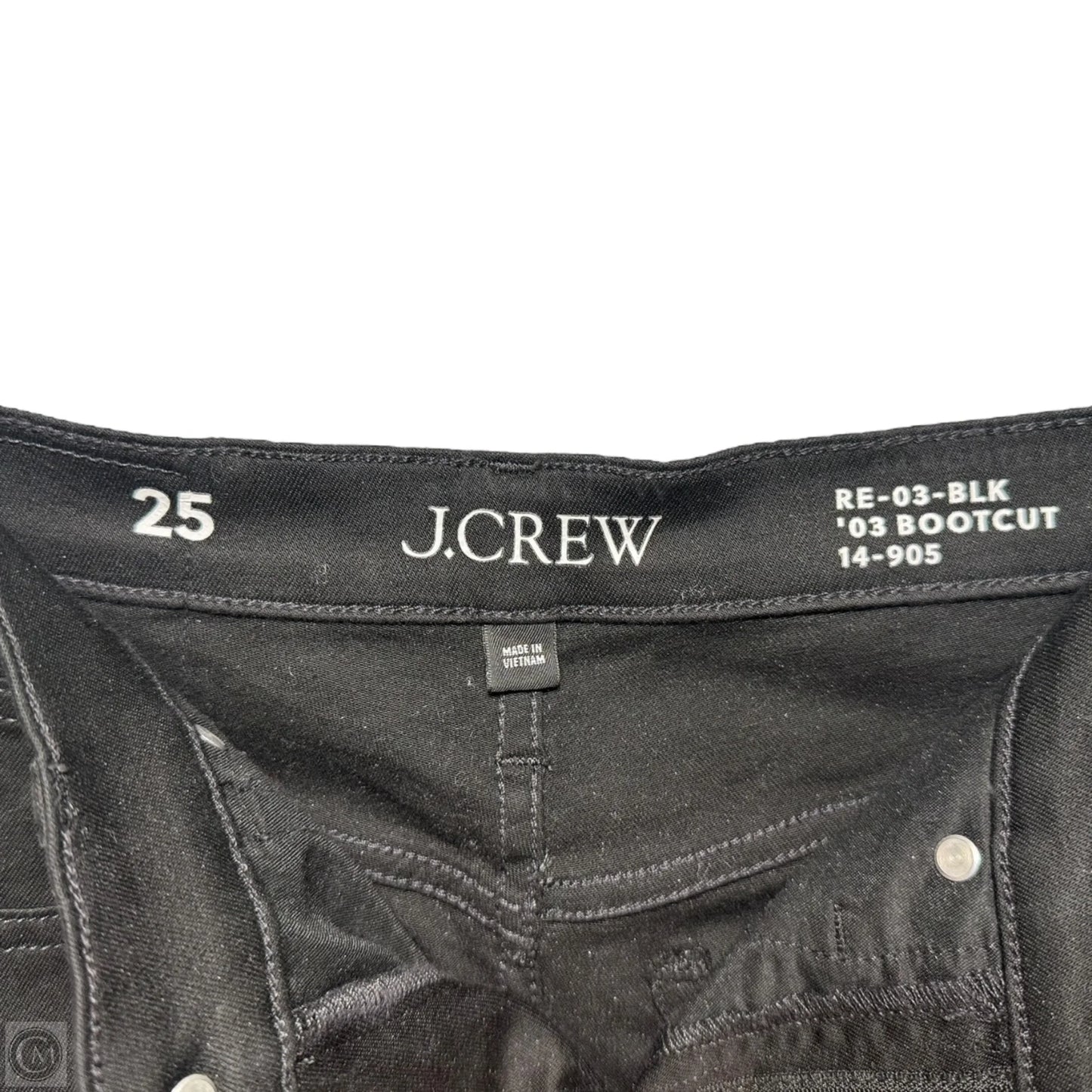 ‘03 Bootcut Jeans By J. Crew In Black, Size: 0
