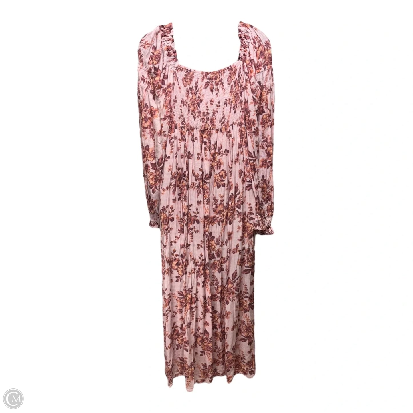 Dress Casual Maxi By Free People In Floral Print, Size: Xs